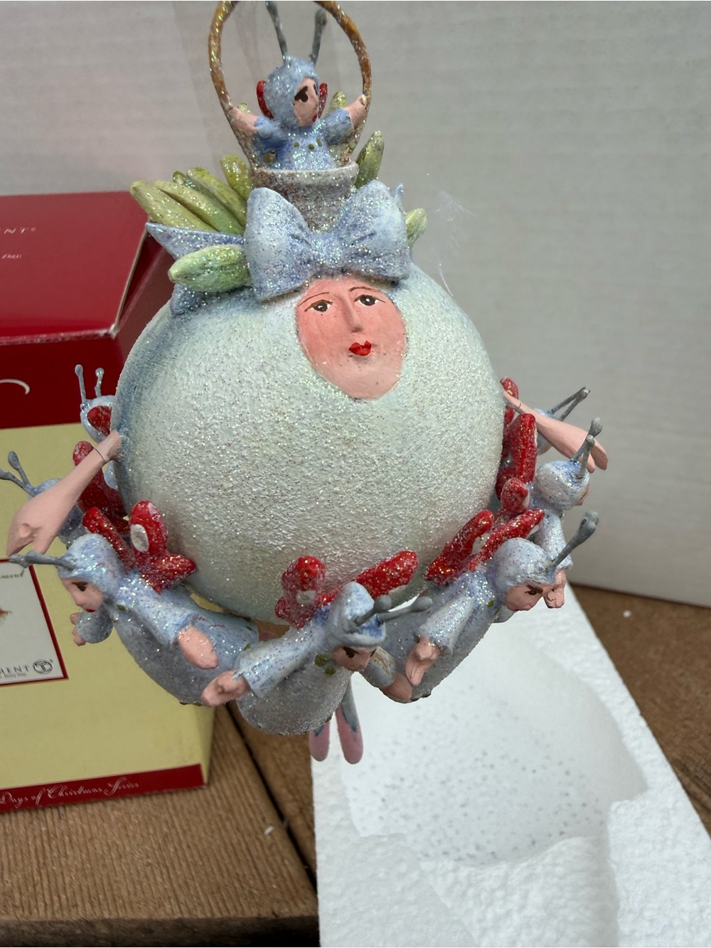 Krinkles Patience Brewster ELEVEN LADIES DANCING Ornament 12 Days Christmas D56